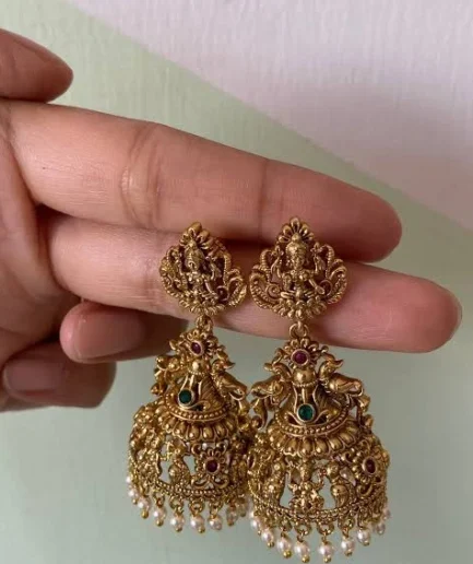 Traditional Jhumka Earrings