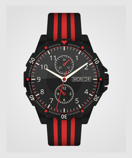 Round Dial Watch